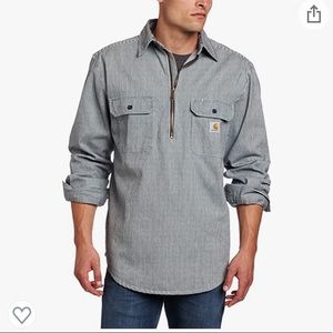 Carhartt Hickory Stripe Long Sleeve Denim